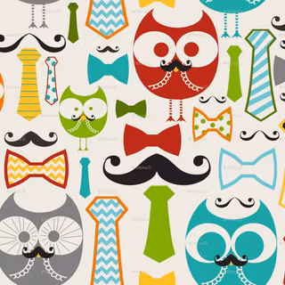 Cute owl cartoon wallpaper