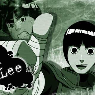 Wallpaper rock lee