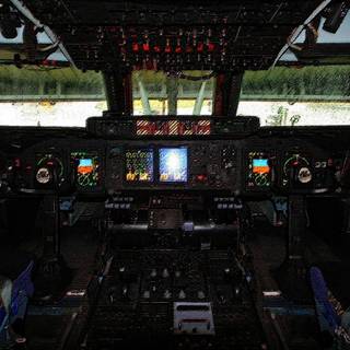 Boeing 787 cockpit wallpaper