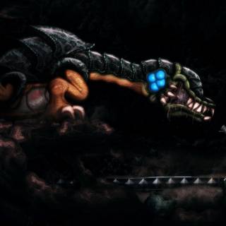 HD backgrounds zero suit samus