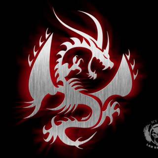 Wallpaper logo dragon