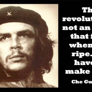 Che Guevara wallpaper with quotes