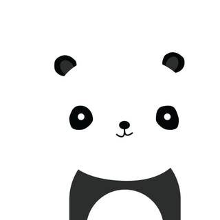 Cute cartoon panda wallpaper