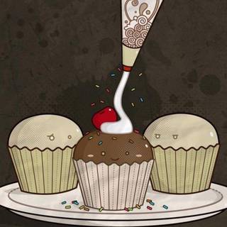 Cute cake wallpaper for android