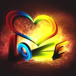 Cute love HD wallpaper