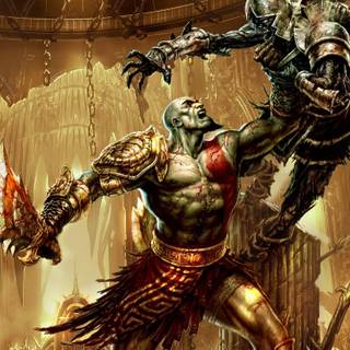 God of war wallpaper 3d