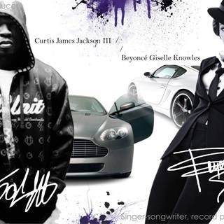 Eminem and 50 cent wallpaper