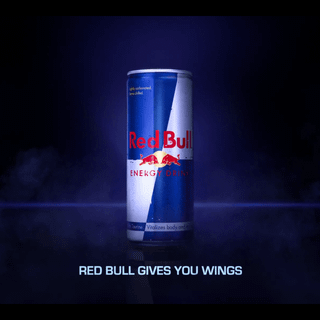 Red bull can wallpaper