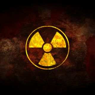 Nuclear symbol wallpaper