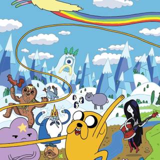 Adventure Time phone wallpaper