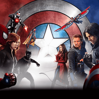 Marvel civil war wallpaper