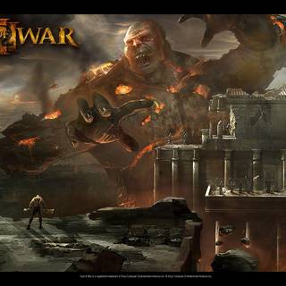 HD god of war 3 games wallpaper