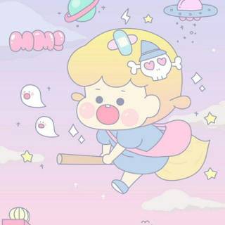 Wallpaper cute pastel