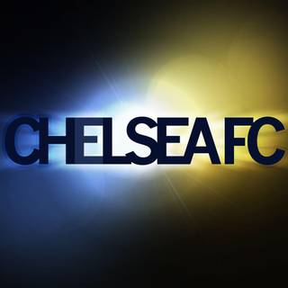 Chelsea logo black background