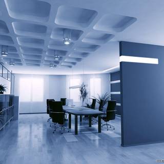 Office room wallpaper