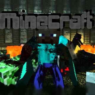 Minecraft awesome background