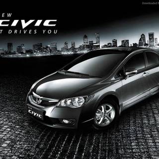 Honda civic logo wallpaper