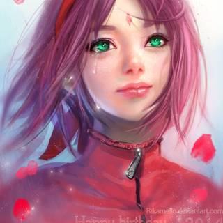 Sakura haruno HD wallpaper