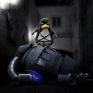 Debian anime wallpaper