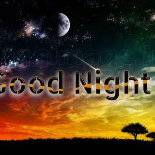 Good night HD wallpaper