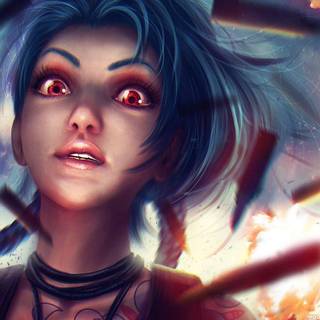 Jinx wallpaper 1920x1080