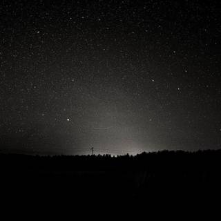 Wallpaper black star