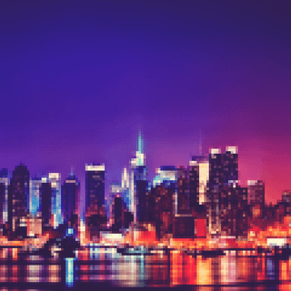 Retro pixel wallpaper