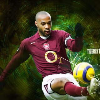 Thierry henry arsenal wallpaper panda