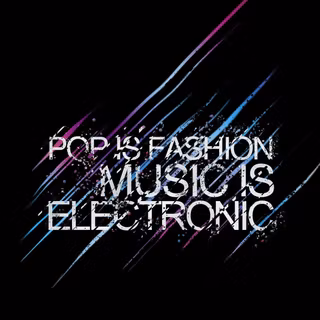 Wallpaper electro music