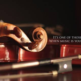 Beautiful violin wallpaper