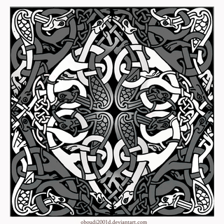 Celtic art wallpaper