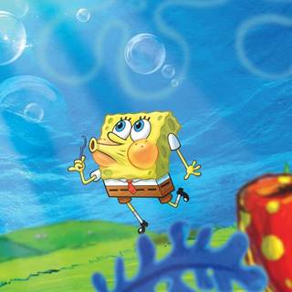 Spongebob ocean background
