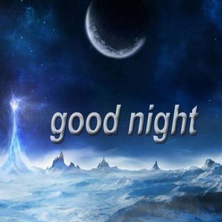 Good night HD wallpaper 3d