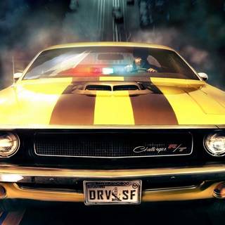 Vintage muscle cars wallpaper