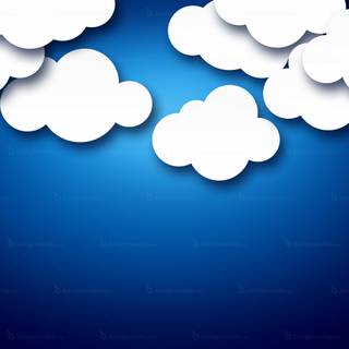 Cartoon cloud background