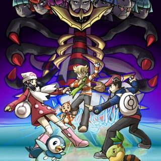 Pokemon platinum HD wallpaper