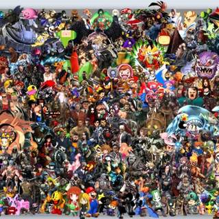 All video game characters wallpaper