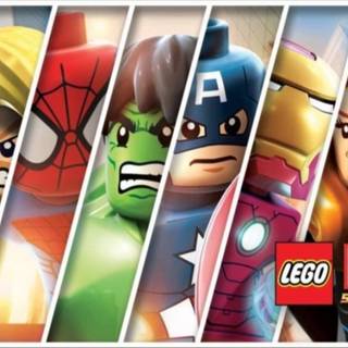 Lego marvel superheroes wallpaper