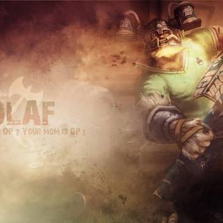 League of legends wallpaper olaf