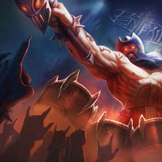 League of legends wallpaper olaf