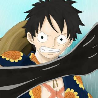 Wallpaper one piece luffy haki