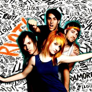 Paramore riot wallpaper