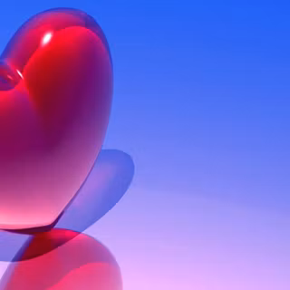 3d heart wallpaper