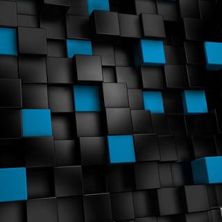 Black neon wallpaper