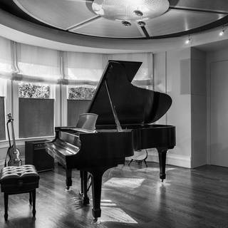 Grand piano wallpaper