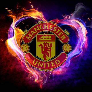 Manchester United logo wallpaper