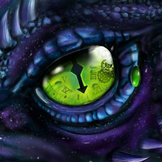 Dragon eyes wallpaper