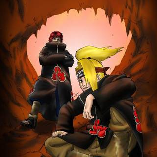 Sasori und deidara wallpaper