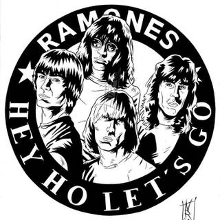 Ramones logo wallpaper