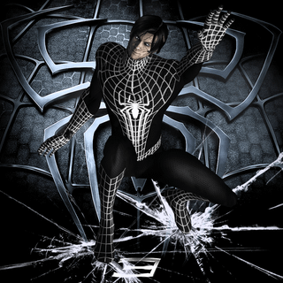 Spiderman 3 black suit wallpaper